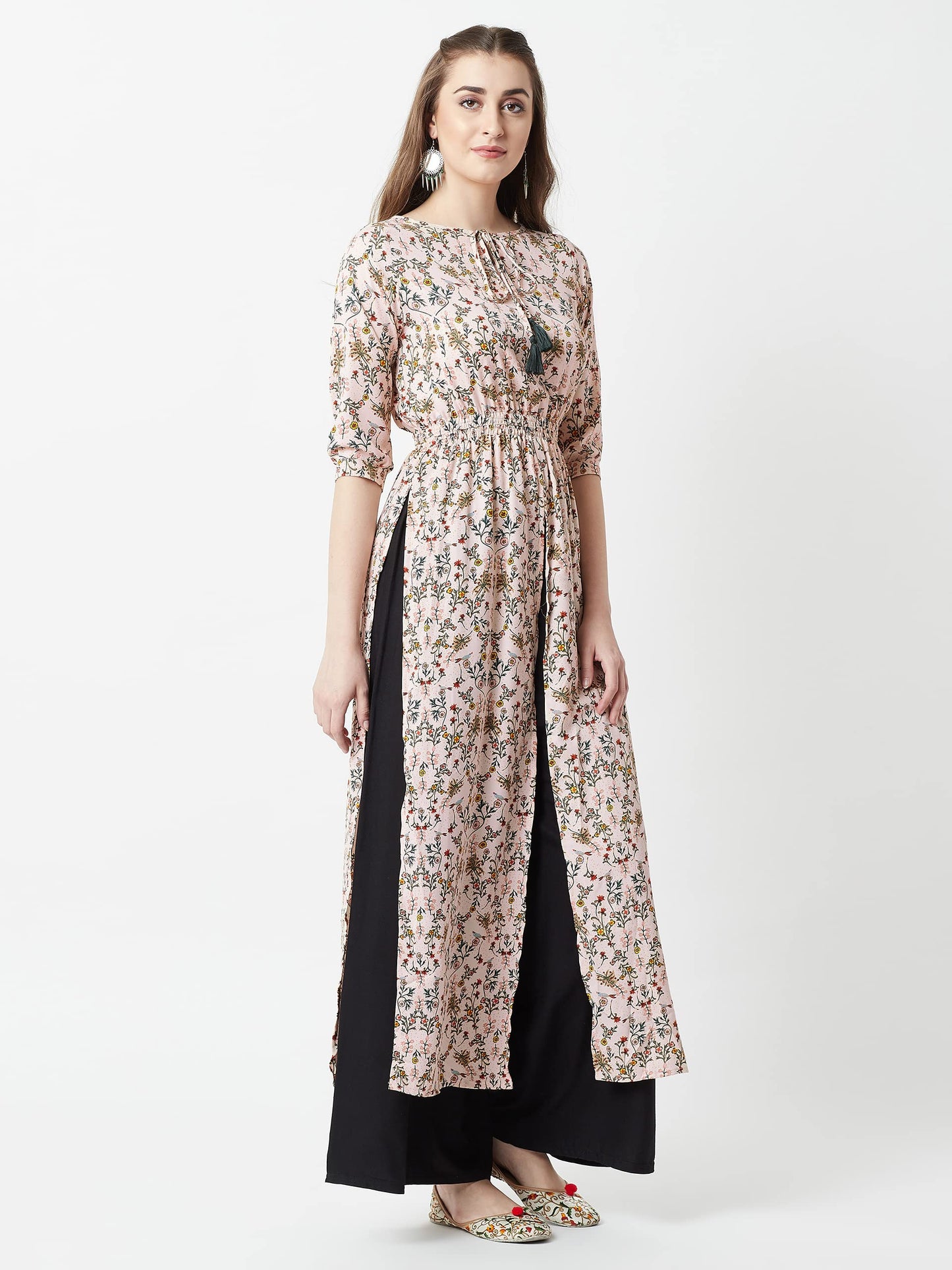 Miss Chase Women's Floral Relaxed Fit Top