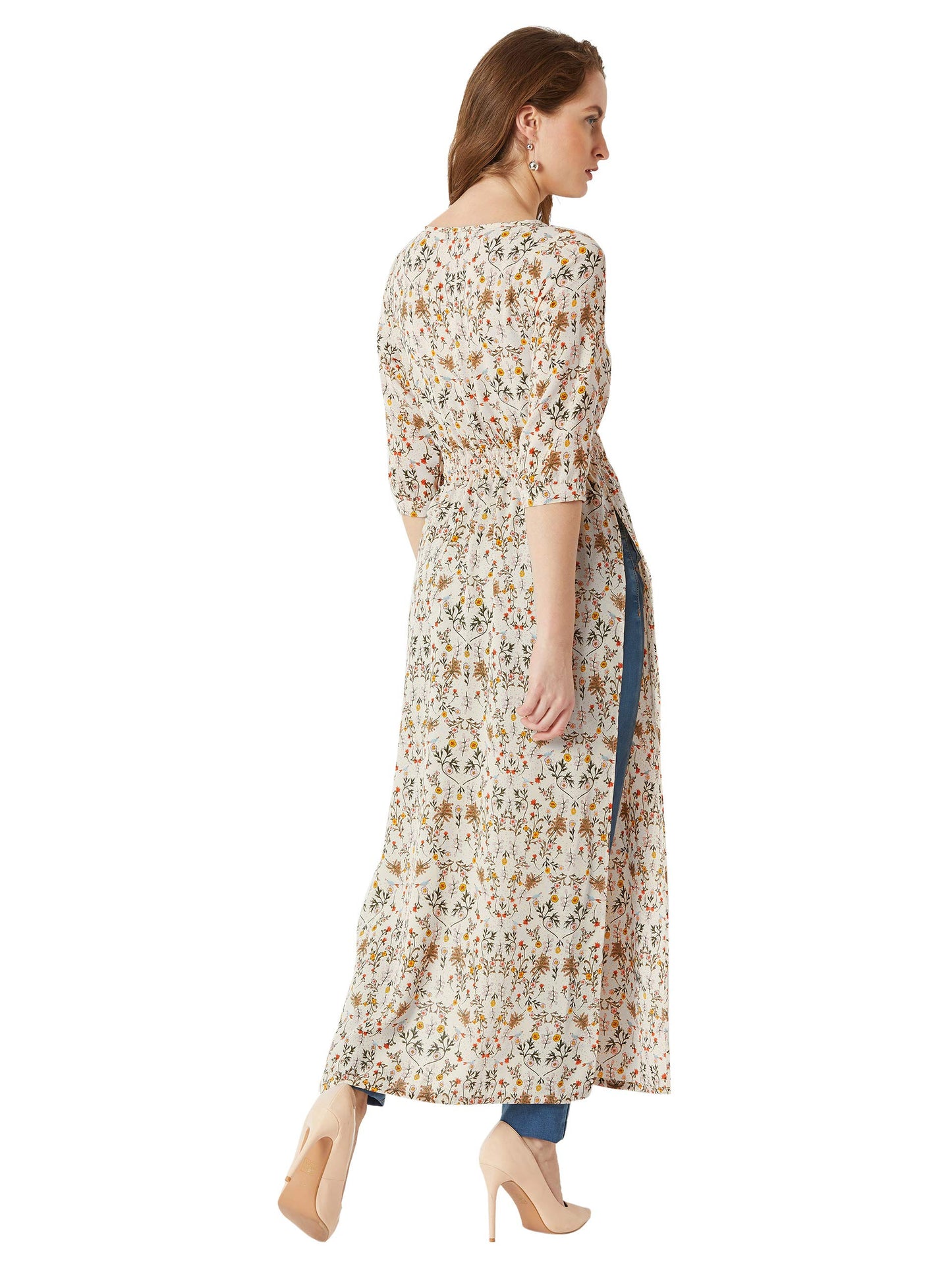 Miss Chase Women's Floral Relaxed Fit Top